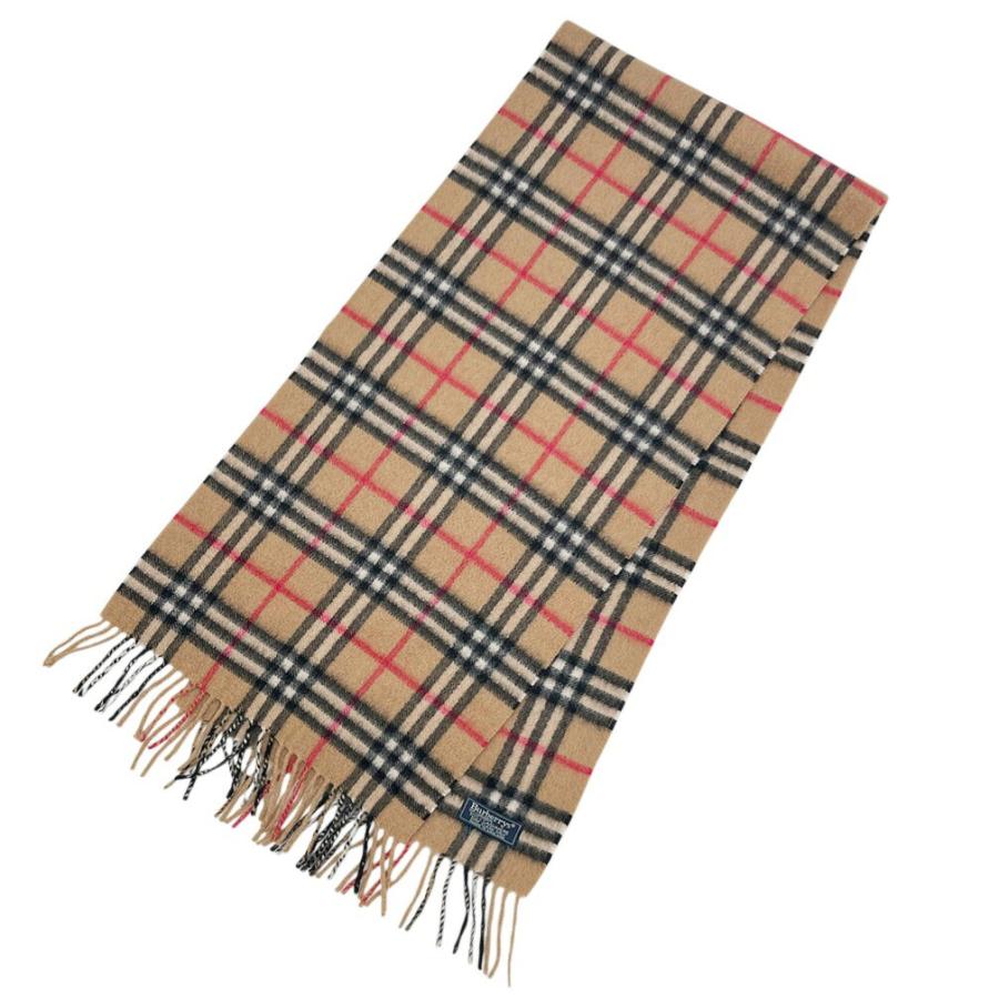 BURBERRY（バーバリー） マフラー バーバリーチェック フリンジ