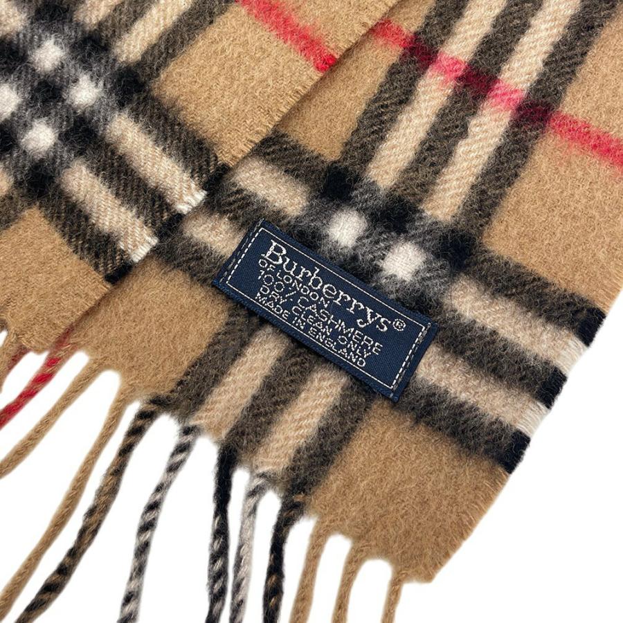 BURBERRY（バーバリー） マフラー バーバリーチェック フリンジ