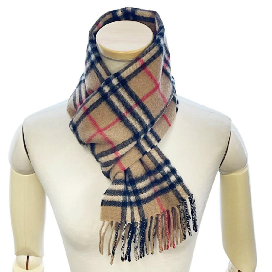 BURBERRY（バーバリー） マフラー バーバリーチェック フリンジ