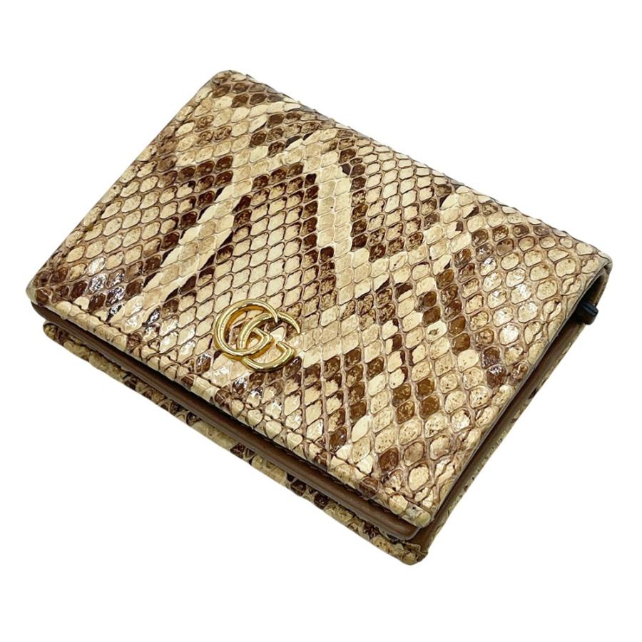 GG Marmont 美品 二つ折り財布 グッチ GUCCI レディース ミニ財布