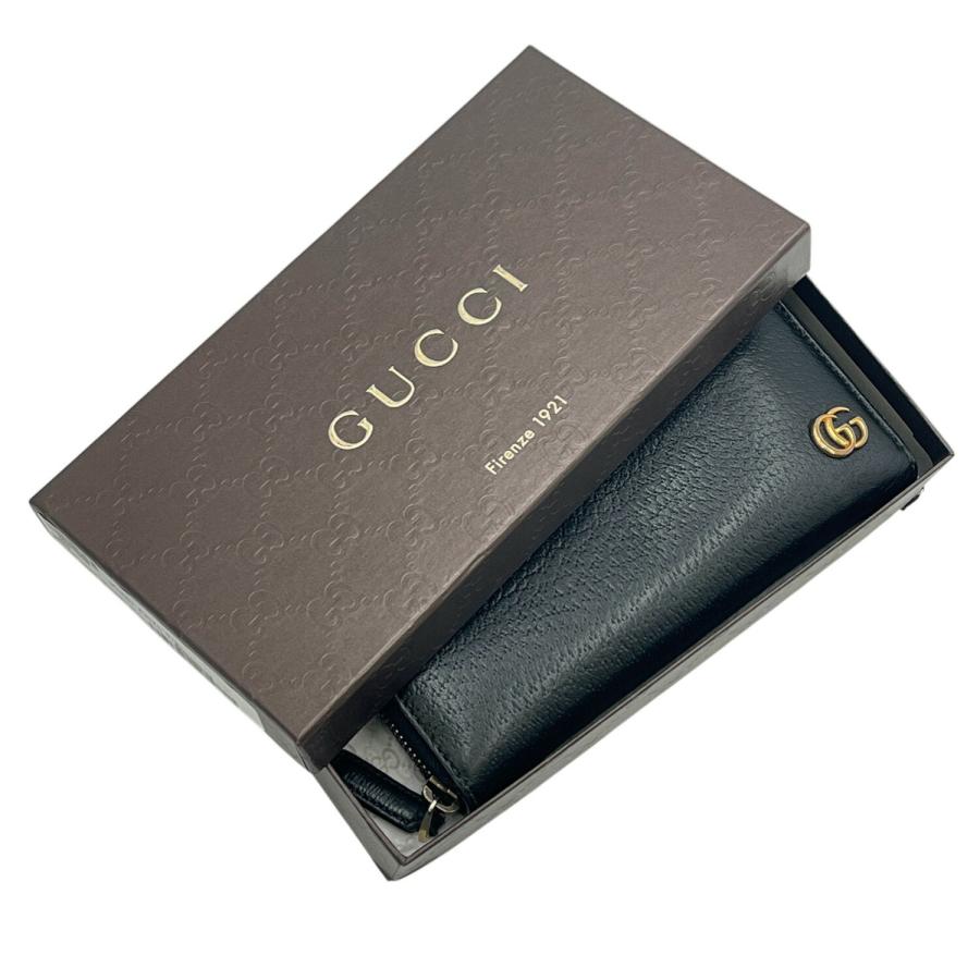 GG グッチ 長財布 GUCCI 財布 428736 GGマーモント ジップアラウンド