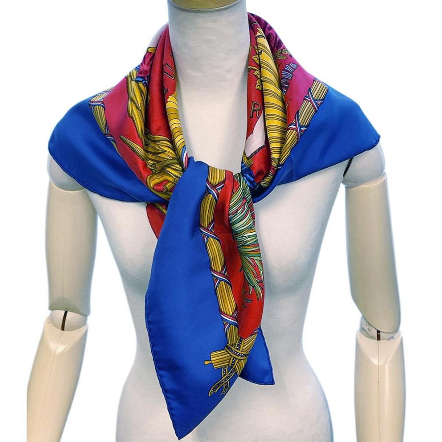 HERMES（エルメス） スカーフ カレ90 90cm シルク 100％ 1789年