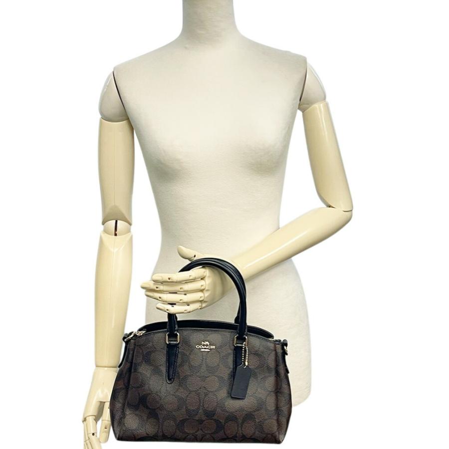 美品 COACH シグネチャー 2wayショルダーバッグ F29434 COACH（コーチ） ハンドバッグ ショルダーバッグ 2WAY レディース