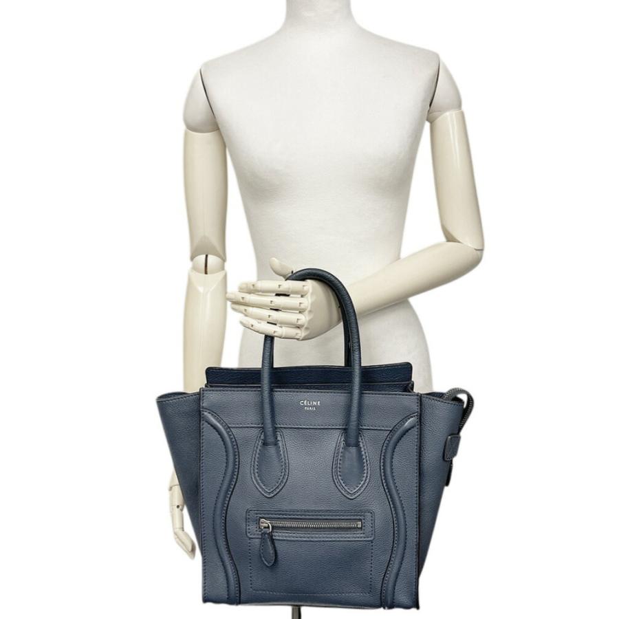 CELINE（セリーヌ） 美品 ハンドバッグ バッグ ラゲージ マイクロ