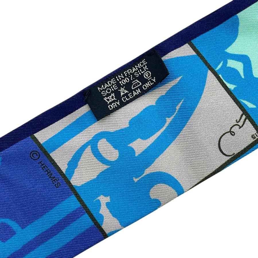 Twilly d'Hermes ツイリー エルメス HERMES レディース リボンスカーフ