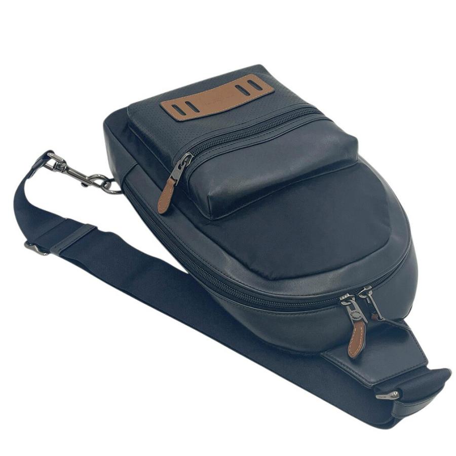 コーチ　COACH メンズ　ボディ　バッグ COACH（コーチ） ボディバッグ メンズ 斜め掛け F56877 ブラック 黒