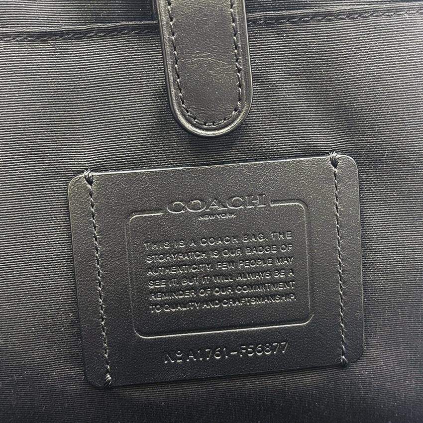 コーチ メンズ ボディバッグ ブラック COACH（コーチ） ボディバッグ メンズ 斜め掛け F56877 ブラック 黒
