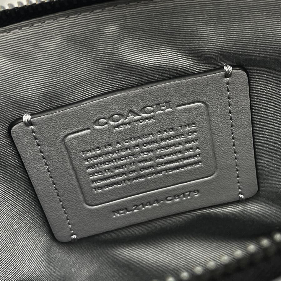 COACH（コーチ） ショルダーバッグ メンズ サコッシュ 斜め掛け 薄型 