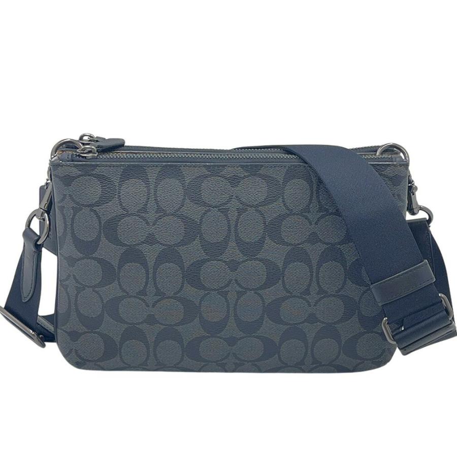 COACH（コーチ） ショルダーバッグ メンズ サコッシュ 斜め掛け 薄型 
