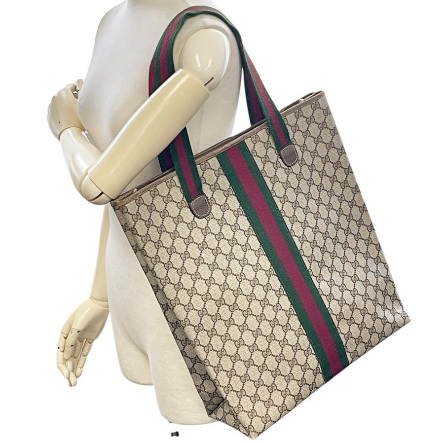 GG トートバッグ グッチ GUCCI レディース メンズ A4 肩掛け ブラウン