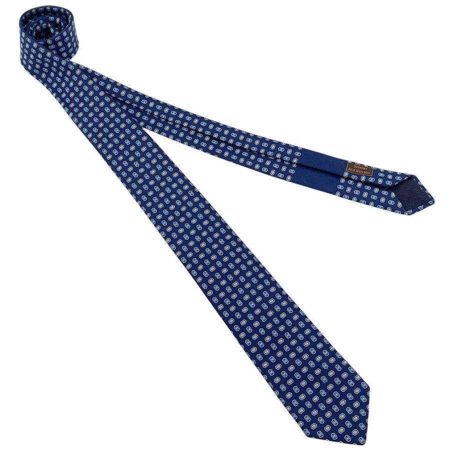 ◾️美品◾️HERMES エルメス ネクタイ ２本セット ブルー系 HERMES（エルメス） 極美品 ネクタイ シルク100％ ブランド ネクタイ