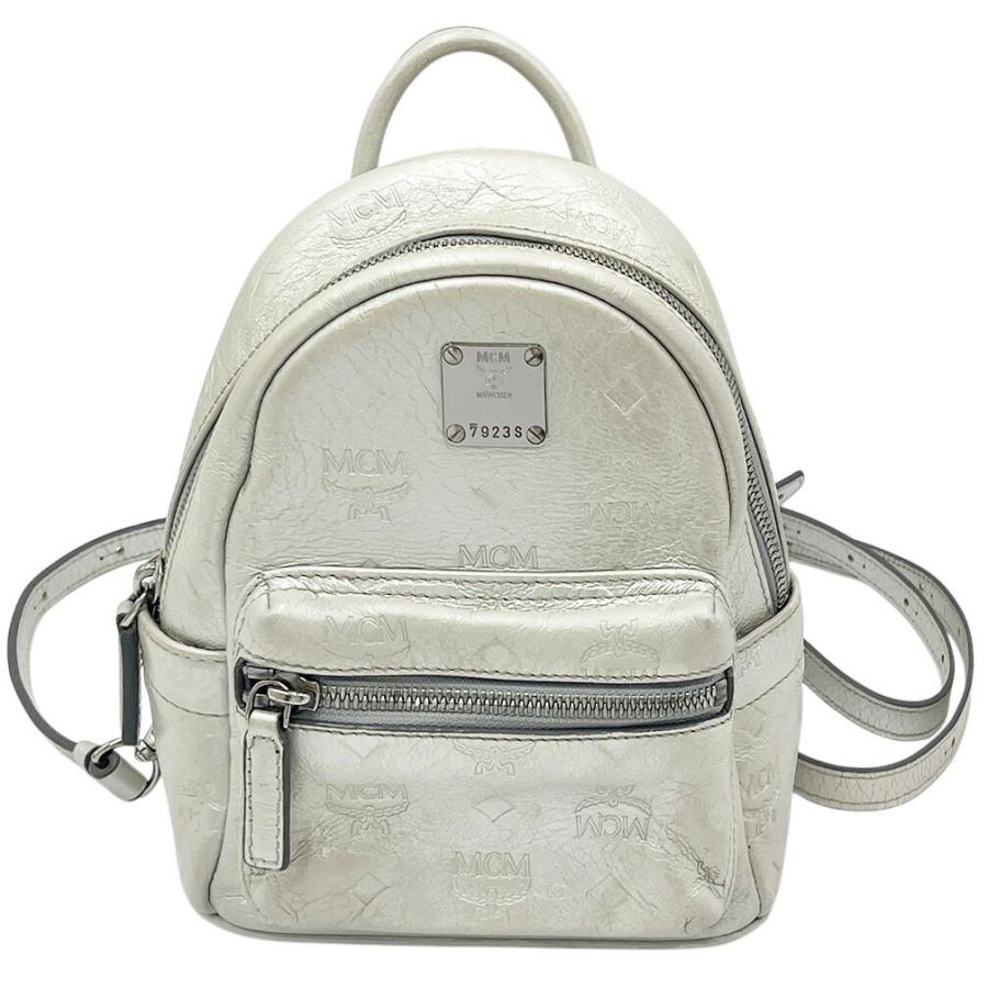 ✨極美品✨MCM エムシーエム ヴィセトス ミニレザーリュック バックパック MCM（エムシーエム） リュック レディース ミニ 小さめ 斜め掛け 2WAY