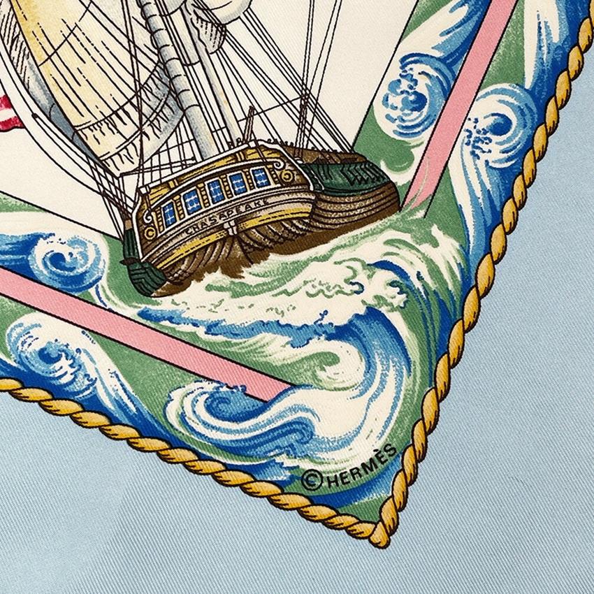 HERMES（エルメス） スカーフ カレ90 VIVE LE VENT 風よ吹け