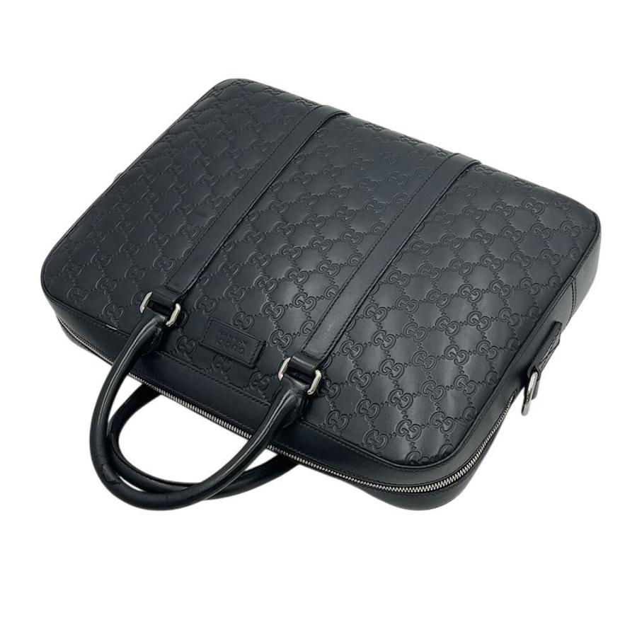 GUCCI グッチ バック A4 オフィス 美品 グッチシマ ビジネスバッグ グッチ GUCCI メンズ A4収納 ブリーフ
