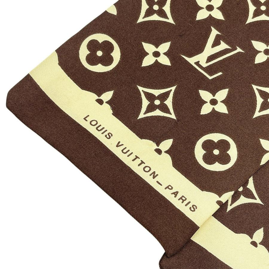 LOUIS VUITTON（ルイ・ヴィトン） バンドー モノグラム リボンスカーフ