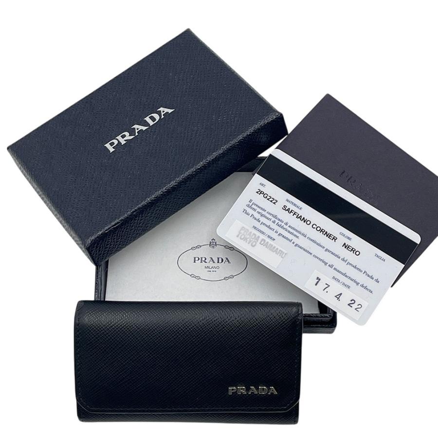 SAFFIANO（PRADA） キーケース プラダ PRADA メンズ 6連 2PG222