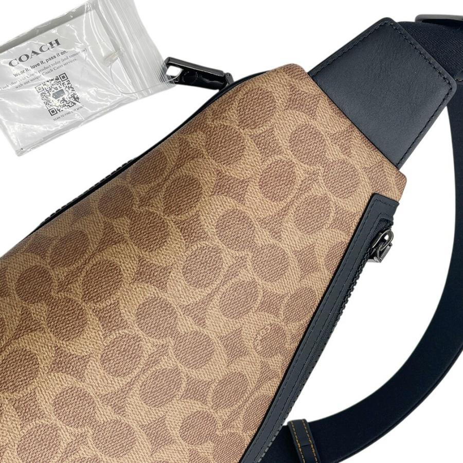 COACH（コーチ） ボディバッグ メンズ クロスボディ GY801 ブラウン