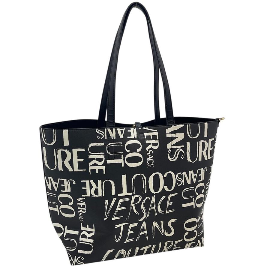 激希少 VERSACE　ジャンニヴェルサーチェ　トートバッグ　ハンドバッグ A4 VERSACE JEANS COUTURE トートバッグ ヴェルサーチェ レディース