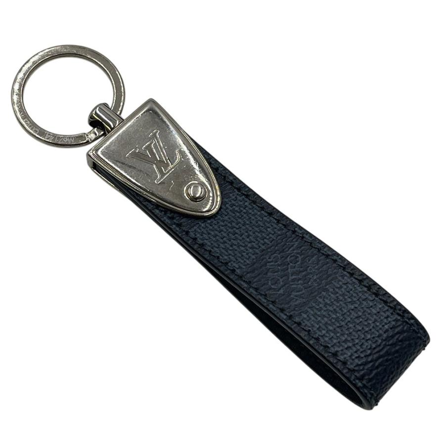 美品✨ルイヴィトン キーリング ダミエ ポルトクレ ドラゴンヌ フィット LOUIS VUITTON（ルイ・ヴィトン） キーリング ダミエ・グラフィット