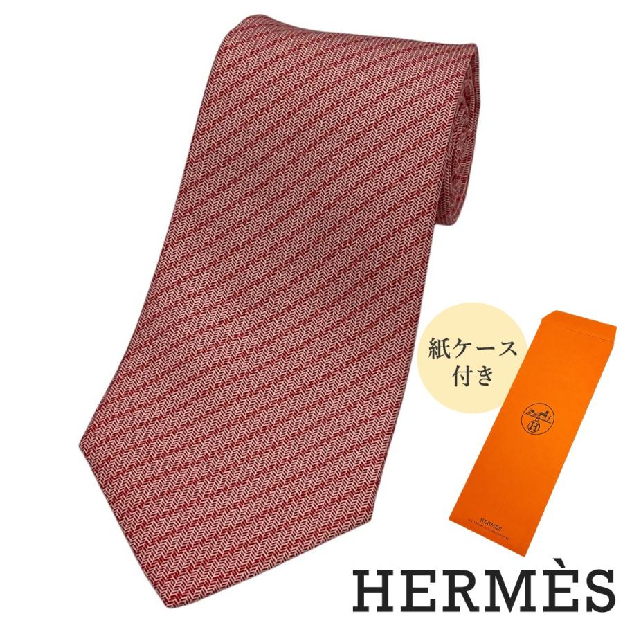 HERMES シルクストライプネクタイ HERMES シルクストライプネクタイ 【公式通販】