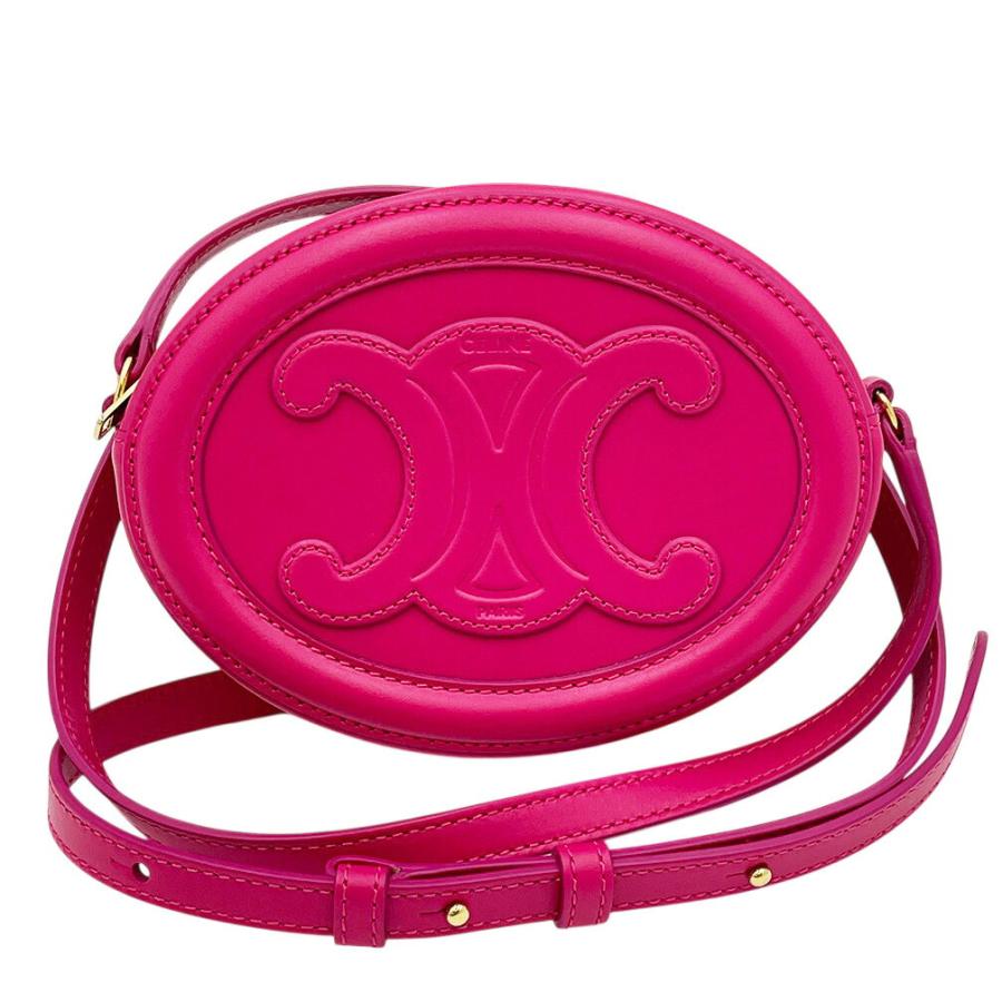 TRIOMPHE ほぼ未使用 ショルダーバッグ セリーヌ CELINE キュイル