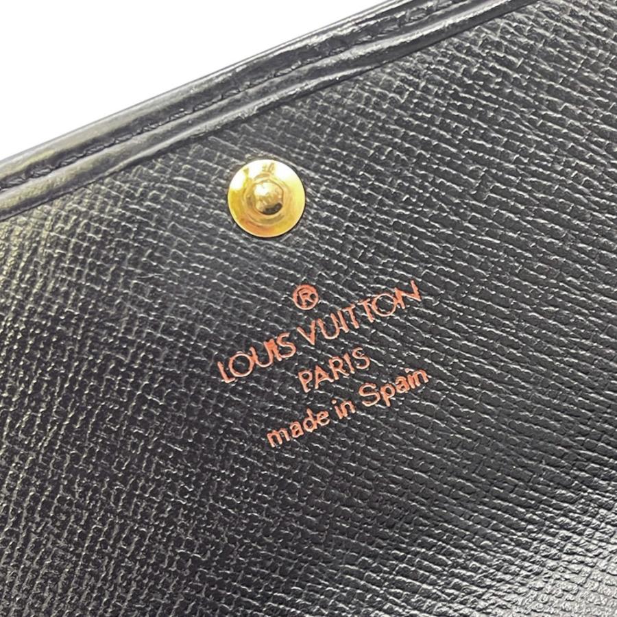 美品 ルイヴィトン エピ ポシェット ポルトモネ クレディ ブラック 長財布 LOUIS VUITTON（ルイ・ヴィトン） 長財布 エピ ポルト モネ クレディ
