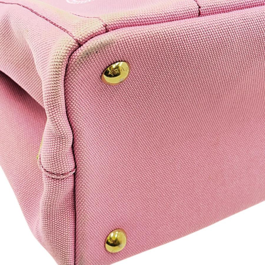 CANAPA プラダ カナパ ミニ PRADA ハンドバッグ ミニトート ピンク