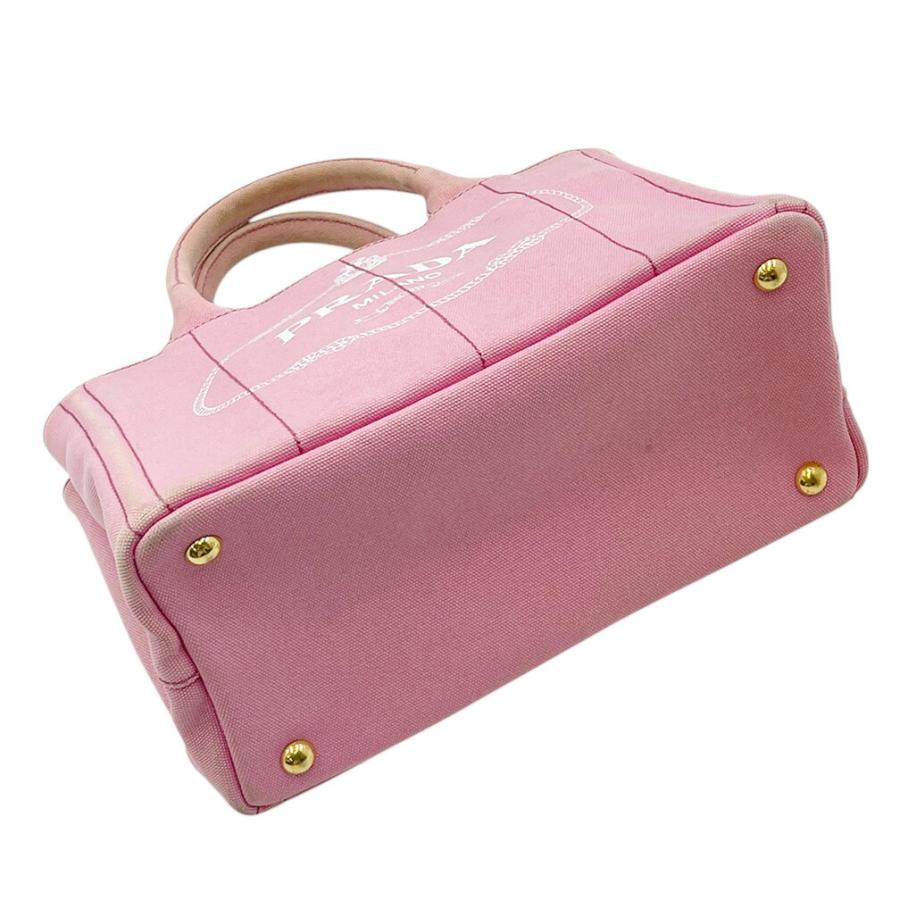 CANAPA プラダ カナパ ミニ PRADA ハンドバッグ ミニトート ピンク