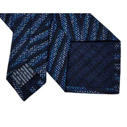 ミッソーニ ネクタイ 7.0cm細幅 02B 新品タグ付き 専用ケース付き ギフ MISSONI - ミッソーニ ネクタイ 7.0cm細幅 02B 専用ケース付き 新品