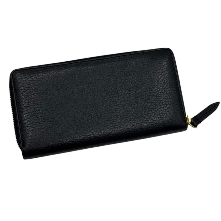 未使用級　箱付き　GUCCI グッチ　長財布　GG柄　マーモント　ブラック GG Marmont 美品 グッチ 長財布 GUCCI 456117 財布 GGマーモント