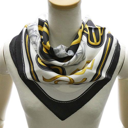 Hermès Bovlerie d'Attelage カレ　スカーフ Hermès Bovlerie d'Attelage カレ スカーフ - メルカリ