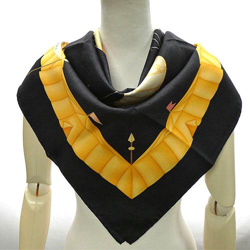 BVLGARI（ブルガリ） ほぼ未使用 スカーフ シルク 100％ 90cm 大判