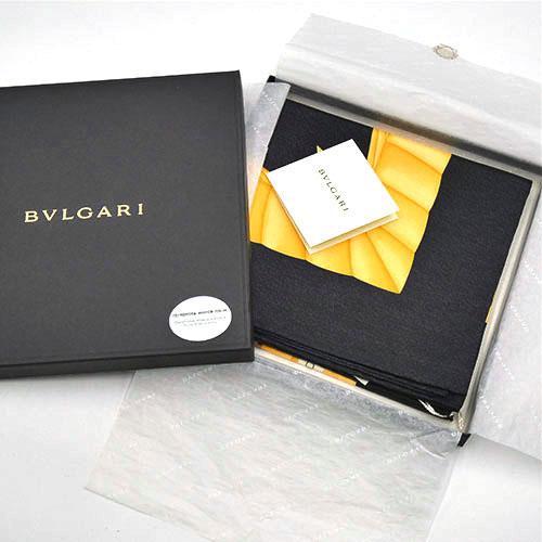 BVLGARI（ブルガリ） ほぼ未使用 スカーフ シルク 100％ 90cm 大判