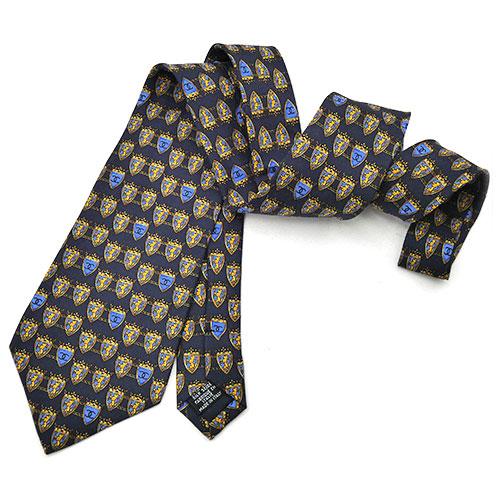 シャネル ネクタイ CHANEL シルク 100％ ワイドタイ ココマーク