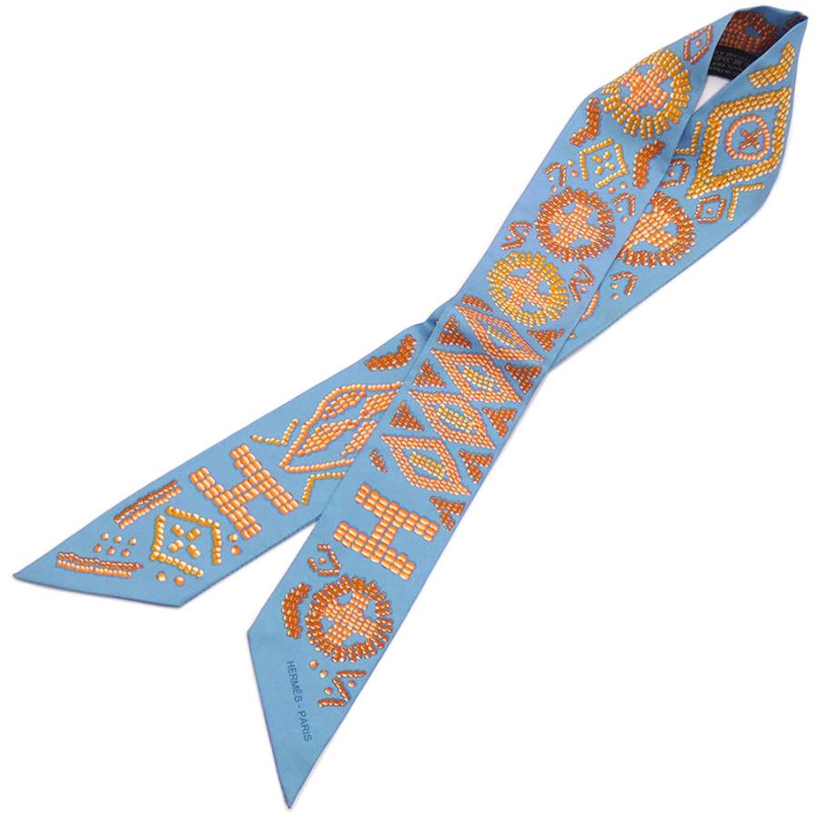 HERMES（エルメス） スカーフ シルク ツイリー リボンスカーフ KELLY