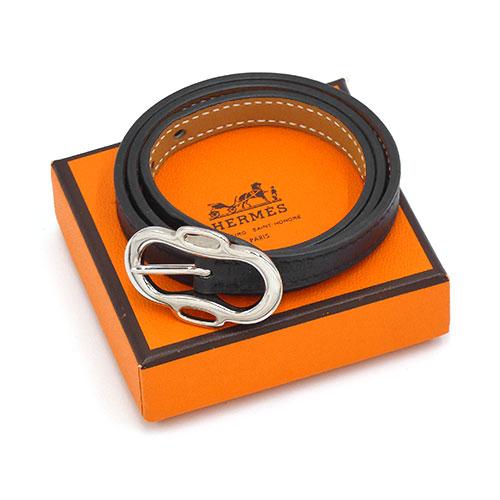 HERMES（エルメス） 美品 ブレスレット アクセサリー ベルト レザー 本