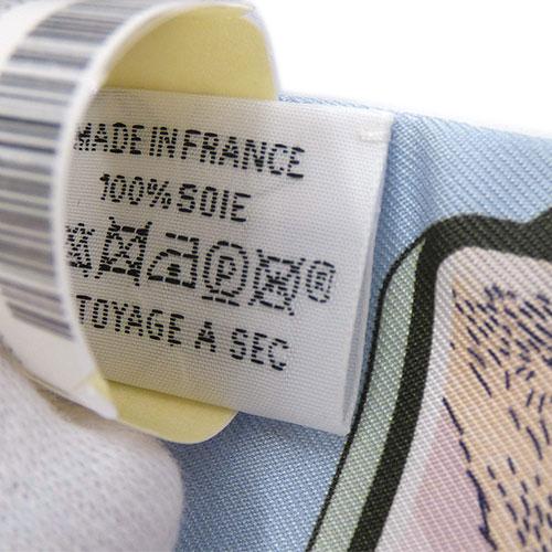 HERMES 極美品 エルメス スカーフ 063875S ツイリー リボンスカーフ  