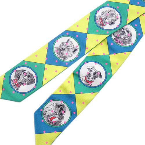 エルメス ツイリー 美品 可愛い犬柄 【公式通販】