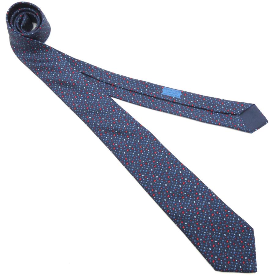 美品 HERMES エルメス ネクタイ シルク100% ネイビー 総柄 楽天市場】【新品未使用品】HERMES エルメス ネクタイ 総柄 H