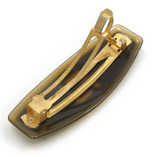 FENDI フェンディ ヘアアクセサリー バレッタ ヘアクリップ ロゴ