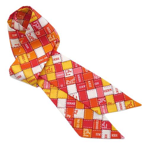 Twilly d'Hermes 極美品 エルメス スカーフ HERMES シルク100