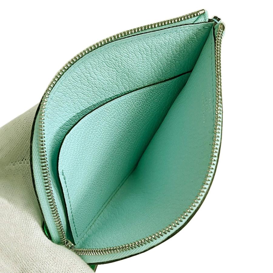 HERMES 極美品 エルメス コインケース パドック シェブル ミゾル
