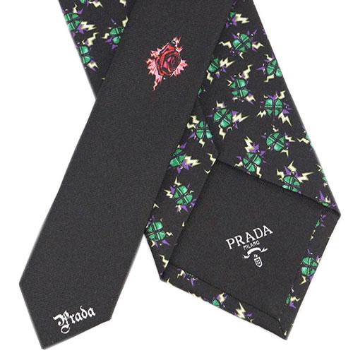 PRADA（プラダ） ブランド ネクタイ UCR77 PRADA メンズ 高級 シルク 