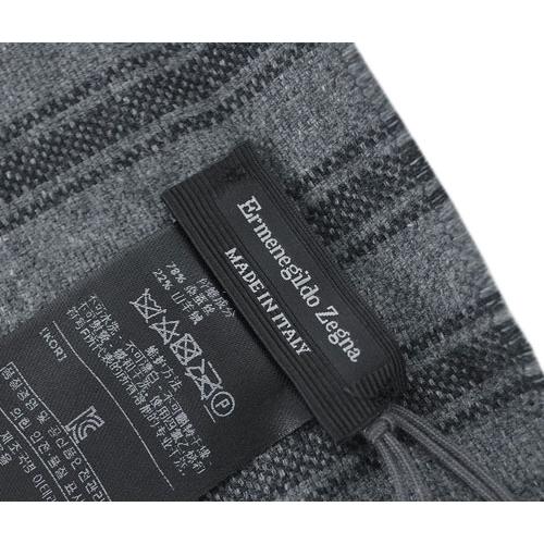 ZEGNA（ゼニア） マフラー Z2L03 エルメネジルド・ゼニア フリンジ