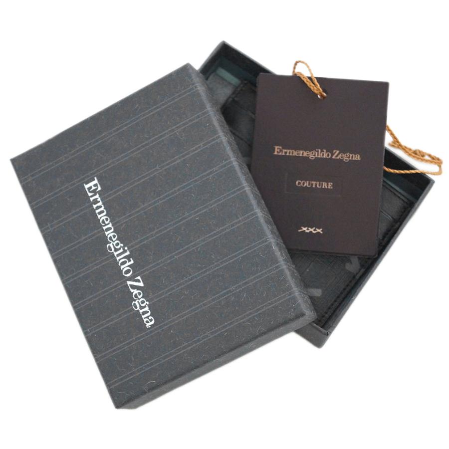 ZEGNA（ゼニア） カードケース エルメネジルド・ゼニア メンズ 薄型