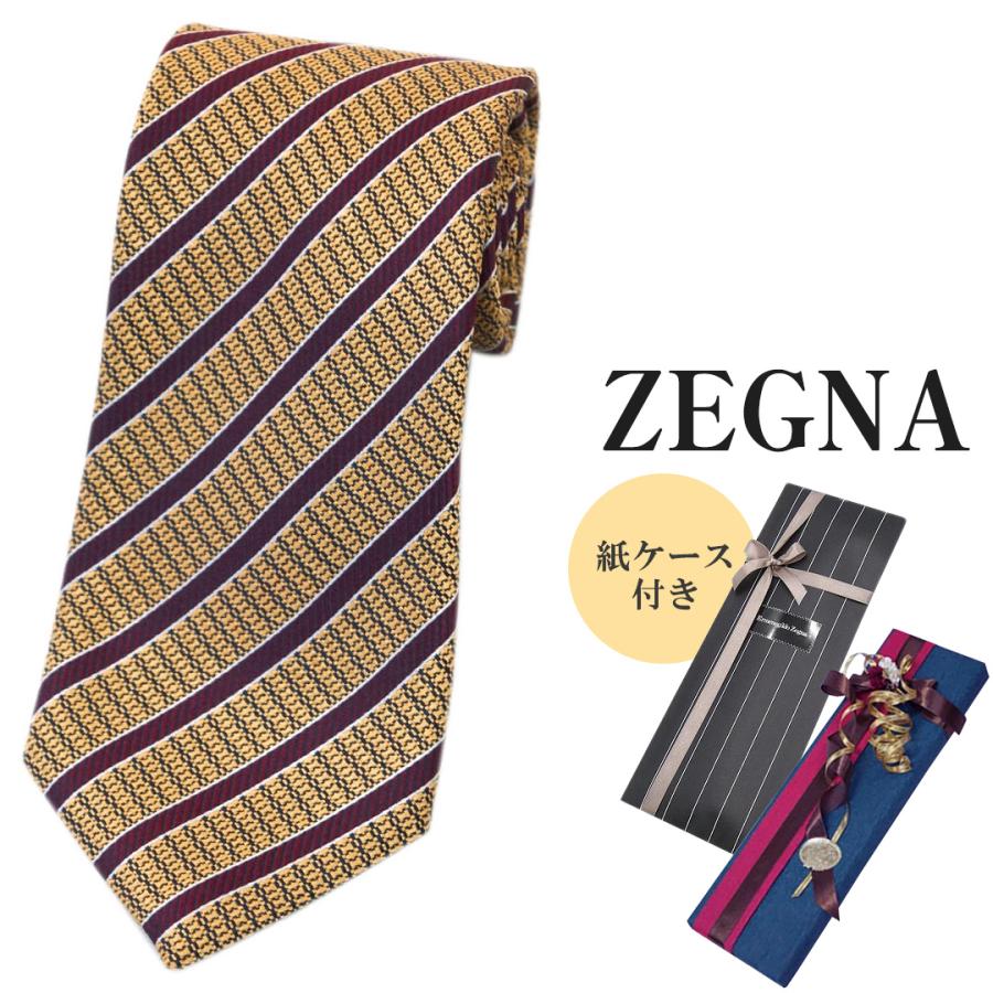 ZEGNA（ゼニア） ブランド ネクタイ エルメネジルド・ゼニア シルク