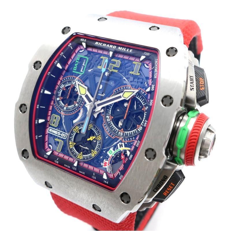 リシャールミル国内正規品未使用RM11-03、RM65-01純正ラバーベルトM RM11-03 AUTOMATIC FLYBACK CHRONOGRAPH | リシャール・ミル正規