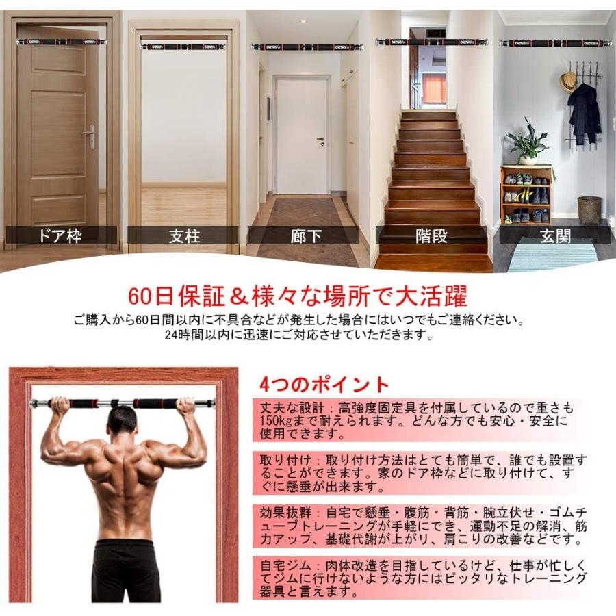 Onetwofit 懸垂バー ぶら下がり健康器 自宅ジム プルアップバー 自宅トレーニング器具 家庭用 懸垂マシン チンニングバー ドアジム カーヴィテンス 通販 Yahoo ショッピング