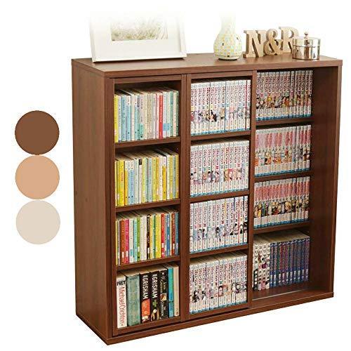 美しい アイリスオーヤマ 本棚 コミック ラック 大容量 スライド棚 ダブル 幅約90 奥行約29 2 高さ約92 2cm ブラウン Csd 909 在庫有 Zoetalentsolutions Com