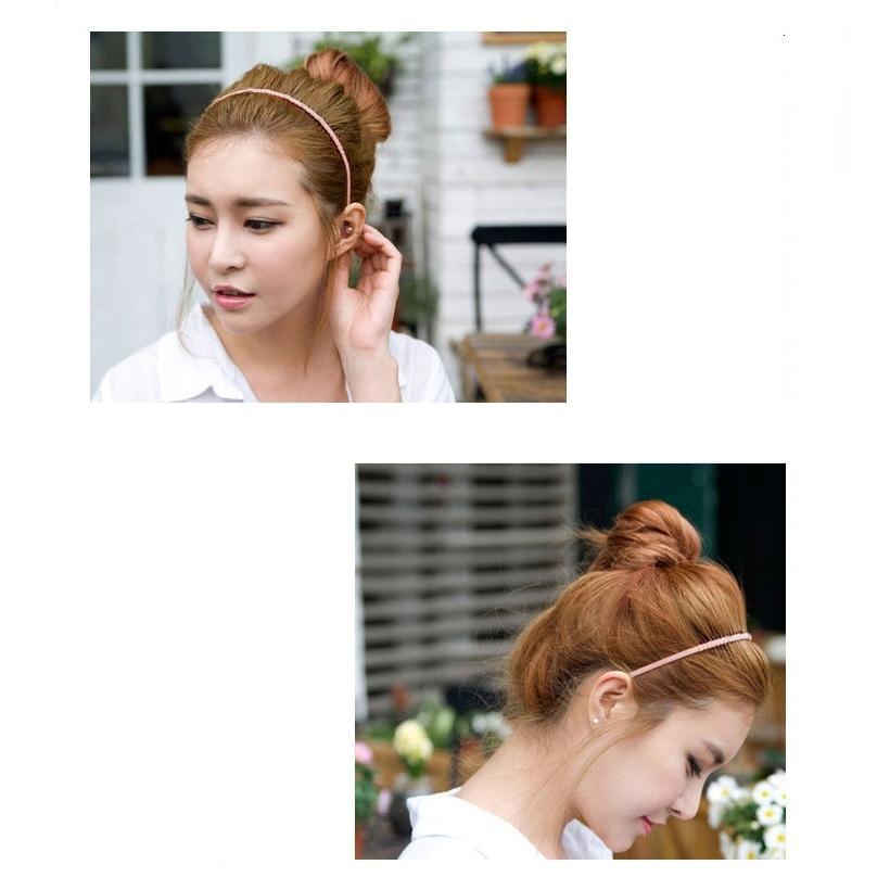 カチューシャ コーム付き レディース ヘアアクセサリー サテン調 光沢